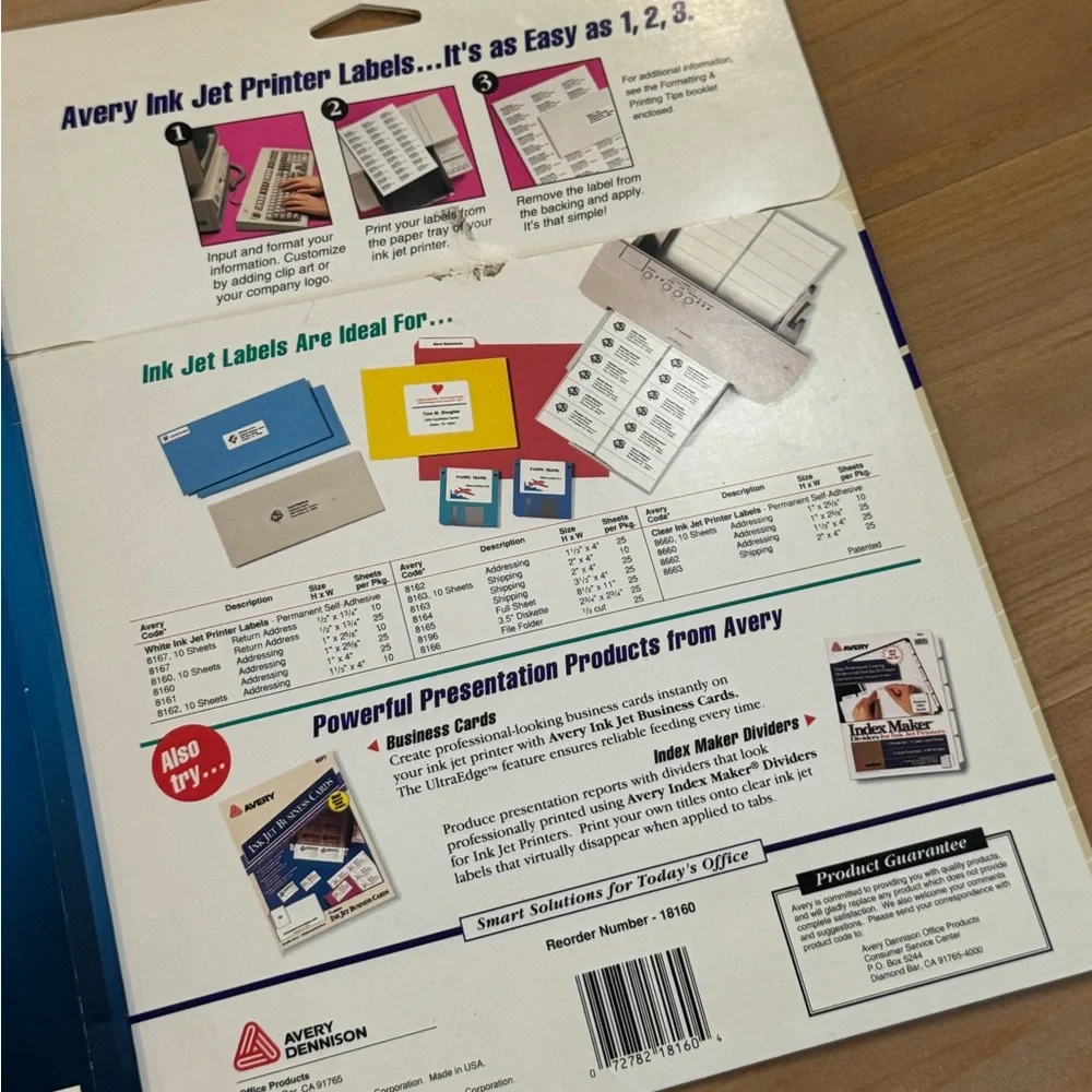 Avery Inkjet Mailing & Address Labels